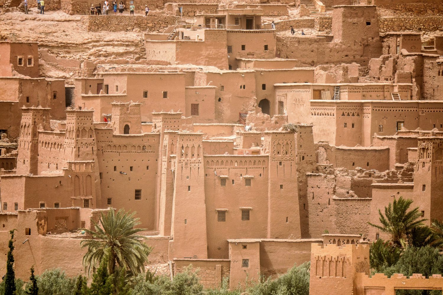 Ait Benhaddou kasbah (ALT: UNESCO site Ait Benhaddou in Morocco)